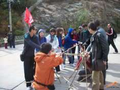 北京传媒大学  野外拓展训练